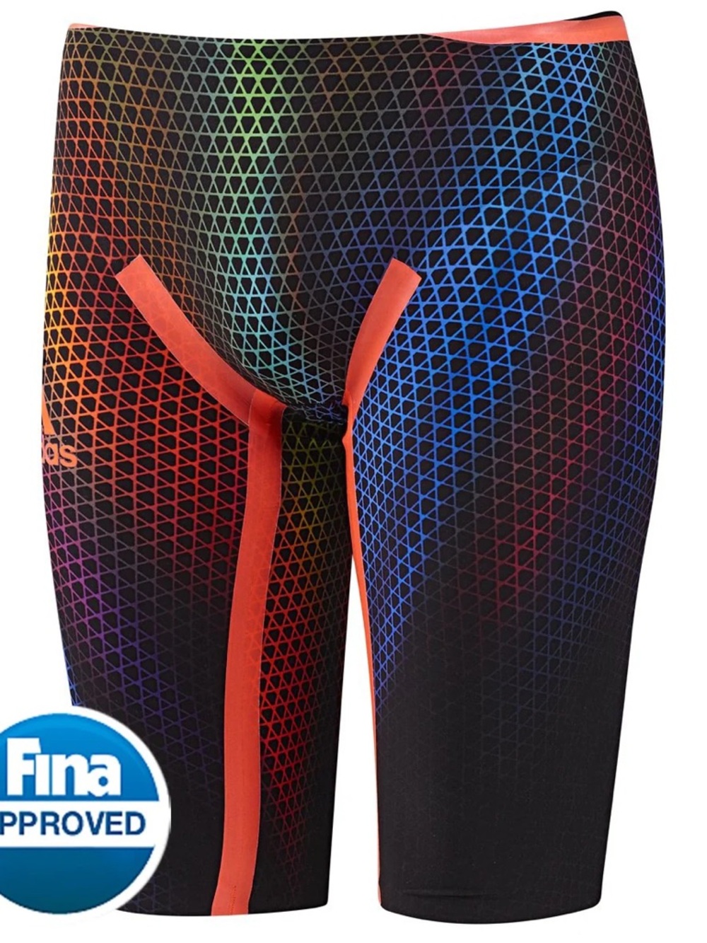 Adidas Jammer Elite High Waisted Tech Suit Swim Shorts Size 26 NEW NWT